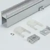 Aleación de aluminio material de aluminio U25 25.5*40 kit de carcasa para luz lavadora de paredes kit de carcasa para luz de contorno LED