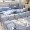 Sábana Individual Estampada de Algodón Puro Amigable con la Piel, Nueva Colección Primavera/Verano 2026, Estampado Jet (Proporciona Reseñas de Compradores)