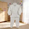 Conjunto de Ropa Interior para Bebé de Primavera y Otoño con Cuello Alto, Camisetas Térmicas y Pantalones de Algodón Sin Costuras con Dibujos Animados para Niños