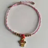Festival del Bote del Dragón Pulsera de Hilo de Colores DIY Pulsera Tejida a Mano Pulsera Infantil Paz Zongzi Hilo Rojo Regalo Venta al por Mayor