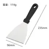 Set de Herramientas de Pala Sartén Espátula para Hornear Cocina Hogar Acero Inoxidable Espátula para Barbacoa Utensilios de Cocina Bistec Teppanyaki