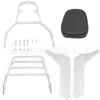Adequado para Este t Shadu Vt750 Versão Esportiva Galvanizada Encosto Traseiro Bagageiro Traseiro Encosto 06-13