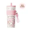 Taza Térmica Sanrio, Aspecto Elegante, Taza con Popote de Gran Capacidad, Taza de Hielo Linda para Niñas, Taza para Coche, Regalo de Cumpleaños