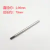 Tornillo para Saxofón Jin Xin Husillo para Saxofón Alto Eb Husillo de Llave Media para Saxofón Latón Piezas de Repuesto para Reparación de Instrumentos Musicales