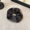Scrunchie de Cetim com Borda de Strass de Alta Qualidade, Novo Elástico de Cabelo Estiloso, Faixa de Cabelo Grande de Alta Qualidade