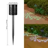 Iluminação Solar para Jardins, Casas Rurais, Grandes Vilas, Luz Decorativa de Luz e Sombra para Gramado, Luzes de Solo para Ambiente de Paisagem