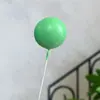 Decoração de Bolo Esfera de Espuma Tridimensional Bola Dourada Bola Prateada Decoração de Festa Ins Bola Colorida Redonda