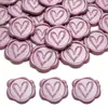 60 piezas de pegatinas variadas de lacre para invitaciones de boda, sobres y sellos de regalo