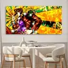 Jojo's Bizarre Adventure Batalla Apasionada Anime Dormitorio Pared de Fondo Decoración Póster Pegatina de Pared Pegatina HD Autoadhesivo