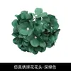 45 cabeças de hortênsia artificiais, flores de seda de hortênsia branca para decoração de casamento, fundo de parede de flores para salão de casamento, flores falsas decorativas DIY