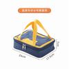 Bolsa portátil aislada para comida Bolsa de papel de aluminio Bolsa de picnic para fuera de la ciudad para trabajadores de oficina con comidas lonchera cuadrada portátil Bolsa Bento