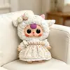 Apenas Roupas de Boneca Boneca de 3 Anos Boneca Grande de Vinil Pelúcia 400% Roupas Saia de Gaze Azul Moonlight Saia Floral Azul Leite
