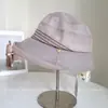 Sombrero de Sol Simple de Estilo Japonés con Ala Curva Hacia Arriba para Mujer, Elegante Versátil Sombrero de Sol Tipo Cubeta para Protección Solar en Salidas de Vacaciones Tendencia