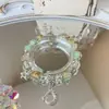 Arcoíris de verano ~ pulsera de nicho de color pequeño y fresco dopamina pulsera elástica de alta gama para mujer de verano al por mayor