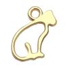 Cross-border venda quente kc ouro liga gato animal série pingente pingente pingente diy pulseira colar brincos jóias acessórios