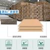 Cajas Corrugadas Plegables en Forma de Abanico, Cuadradas, Extra Duras y Gruesas para Entrega Express y Logística, Cajas Planas para Avión, Cajas de Papel, Al por Mayor en Stock