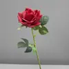 Flor de Rosa Artificial, Rosa de Esquina, Tacto Realista, Hidratante, Comercio Transfronterizo, Salón de Bodas, Paisajismo en Cascada, Muro de Flores, Wholesale del Fabricante