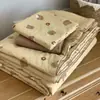 2026 Nuevo Modelo Algodón Puro Colcha de Verano Juego de Cuatro Piezas Sábana Funda de Almohada Colcha de Verano