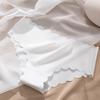 Calzones de Seda de Hielo de Cintura Baja Sexy Talla Grande Ondulados para Mujer de Una Pieza de Alta Elasticidad Sexy para el Cuerpo Ropa Interior sin Costuras para Mujer
