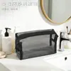 Bolsa tote da moda, conjunto de bolsas de compras para armazenamento, bolsa de malha portátil para cosméticos, bolsa de maquiagem de viagem para mulheres