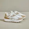Zapatos Deportivos Talla Grande para Mujer 2026 Nuevo Primavera Más Vendidos Estilo Coreano Versátiles Ligeros para Correr de Cuero Casual Zapatos Papá para Mujer