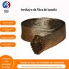 Revestimento Trançado de Fibra de Basalto Resistente à Temperatura e ao Fogo, Bainha de Cabo Isolante e com Isolamento Térmico, Grande Quantidade, Preço Favorável, Resistência a Alta Temperatura