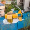 Gran equipo de entretenimiento sin motor, modelado de aeronaves, tobogán para niños, parque de atracciones comunitario, parque, instalaciones de entretenimiento no estándar