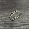 Anillo Retro Anillo Piedra de los Deseos Personalidad Masculina Tendencia Estilo Fresco Anillo de Plata Tailandesa para Hombre Joyería de Moda Venta al por Mayor