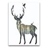 AliExpress Hot Selling Elk Estilo Nórdico Pintura Decorativa ins Feather Animal Sofa Fundo Quarto Sala de Estar Pintura Canvas