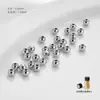 Cuentas Espaciadoras Chapadas en Oro Real de 18 Quilates Cuentas Sueltas Color que se Conserva Brillantes Cuentas Redondas Cuentas Doradas Material para Pulsera de Abalorios Hecha a Mano DIY Accesorios para Collares