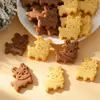 Adornos Navideños 2025 para Decoración de Pasteles Galletas Sabor a Manteca de Cacao con Alce Enchufe Decorativo para Postre Cupcake