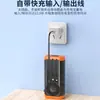 Carga Rápida con Carga Inalámbrica Integrada, Generación de Energía Manual a Manivela, Batería Externa Solar de 49800Mah, Fuente de Alimentación Móvil de 30000Mah