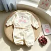 Novedades de Primavera para Niños Conjunto de Sudadera para Niños Bebé Niña Lindo Dulce Conjunto de Dos Piezas Conjunto de Encaje Mono al por Mayor