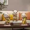 Enfeites Criativos de Panda para Mesa de Escritório Sala de Estar Gabinete de TV Entrada Gabinete de Vinho Gabinete de Sapatos Decoração de Mesa Presente de Inauguração