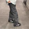 Calça Cargo Funcional Estilo Americano para Homens 2026 Primavera/Verão Nova Calça de Trabalho de Secagem Rápida Calça Longa Casual de Corte Reto Tendência