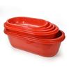 Sandbox Extra Grande para Gatos Semi-fechado Suprimentos para Animais de Estimação Bacia de Areia Anti-respingo Aberta de Tamanho Grande para Gatos