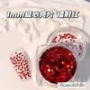 Especial Dia dos Namorados Lantejoulas Coloridas Brilhantes de 1mm em Formato de Coração Decorações para Unhas Unhas Vestíveis Acessórios DIY