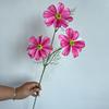 Flor artificial 3 cabeças Crisântemo Persa Gesang novo estilo pastoral decoração floral para casa flor artificial fábrica de casamento em estoque atacado