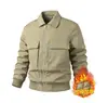 Nova Jaqueta Curta Masculina com Lapela Outono/Inverno 2026 Moda Casual ao Ar Livre Tendência Caimento Solto Bonita Roupa de Trabalho