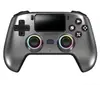 Controle de Jogo Bluetooth Sem Fio para Console PS5 com Joysticks Hall Duplos, Iluminação RGB, Programação de Macro, Microfone