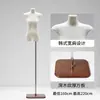 Novo Suporte de Exibição Modelo Plano Estilo Coreano para Roupas Femininas, Manequim Meio Corpo Plano para Vitrine de Loja de Roupas
