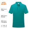 Ropa de trabajo personalizada, camisa publicitaria empresarial, camisa polo de secado rápido con solapa, camiseta de seda helada, mono de manga corta con logotipo impreso.