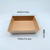 Cajas de Embalaje Desechables Espesadas para Repostería, Cajas para Llevar Pasteles y Repostería del Fabricante