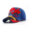Atacado Transfronteiriço Amazon Chapéu Infantil Desenho Animado Homem-Aranha Boné de Baseball para Meninos Verão Novo Chapéu de Sol
