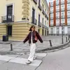 Chaqueta de algodón acolchada holgada de moda callejera, superventas de otoño e invierno en AliExpress, transfronteriza europea y americana