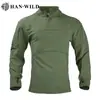 Traje de Rana Han Ye para Exteriores Estilo Militar Uniforme de Combate Traje de Entrenamiento Elástico Transpirable Resistente al Desgaste Camuflaje Táctico Traje de Rana de Manga Larga para Entrenamiento