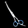 Tijeras de Belleza Transfronterizas Tijeras para Aseo de Mascotas Peluquería Perro Set de Herramientas para Cortar Pelo Curvo Tijeras de Diente Plano para Recortar Pelo