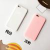 Funda de silicona para teléfono blanca rosa fresca con logo impreso, resistente a caídas, venta directa de fábrica