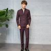Primavera 2026 Nuevo Estilo Coreano Ajuste Delgado Casual Traje para Hombre Conjunto de Traje Envío Directo del Fabricante