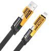 Cabo de carregamento rápido quatro em um de 65w para Apple Huawei pd mecha cabo de dados multifuncional cabo de carregamento dois para dois
